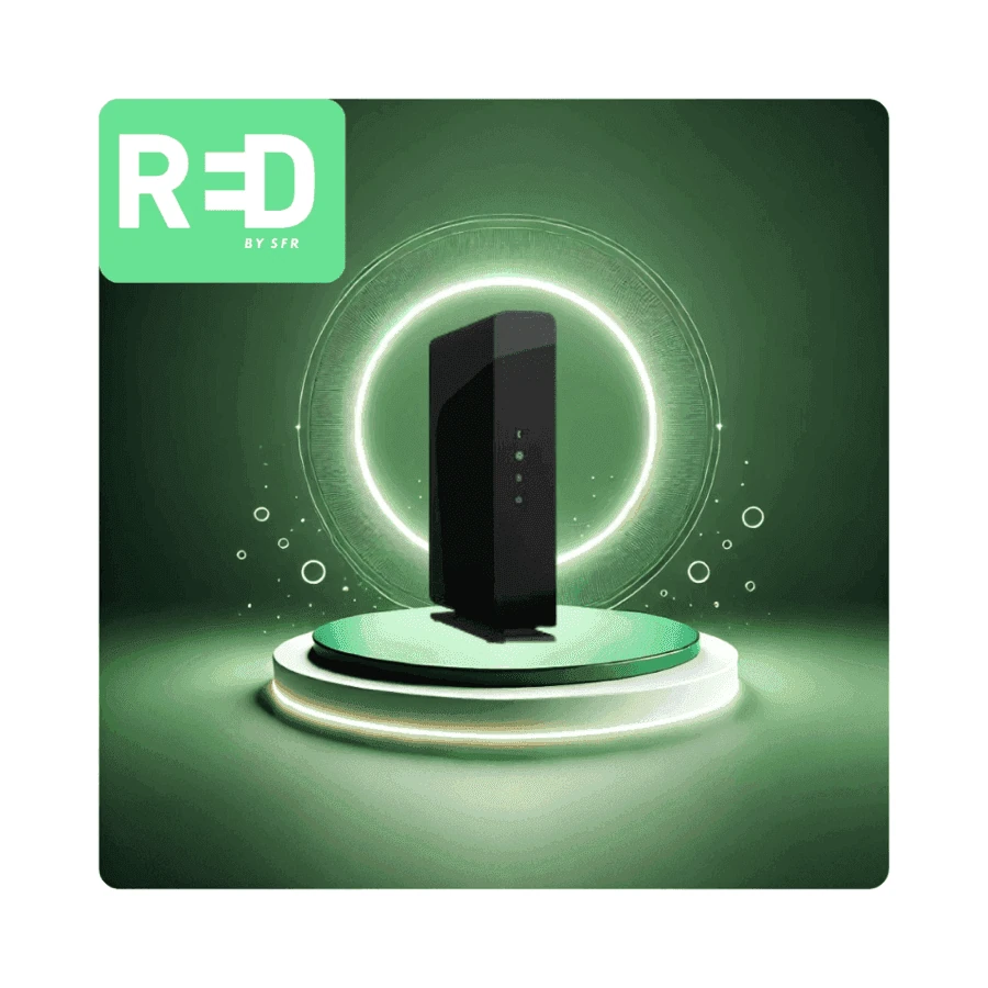 🥇 1. RED by SFR – Fibre à 19,99 €/mois