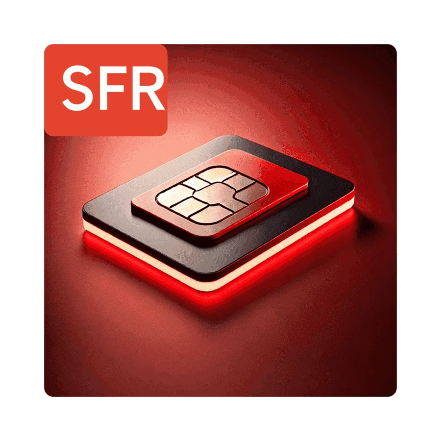 1. SFR – 40 Go 5G à 8,99€/mois