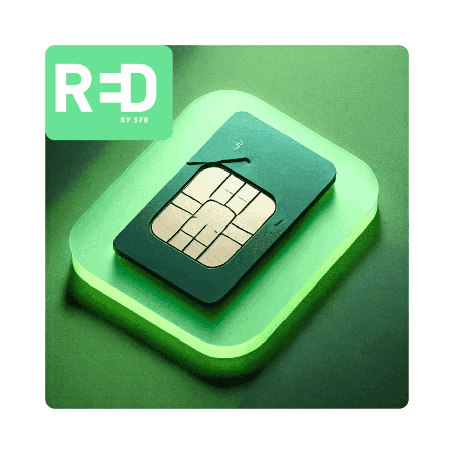 🥈 2. RED by SFR – 50 Go à 4,99 €/mois