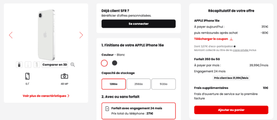 Un iPhone dernier cri à prix réduit
