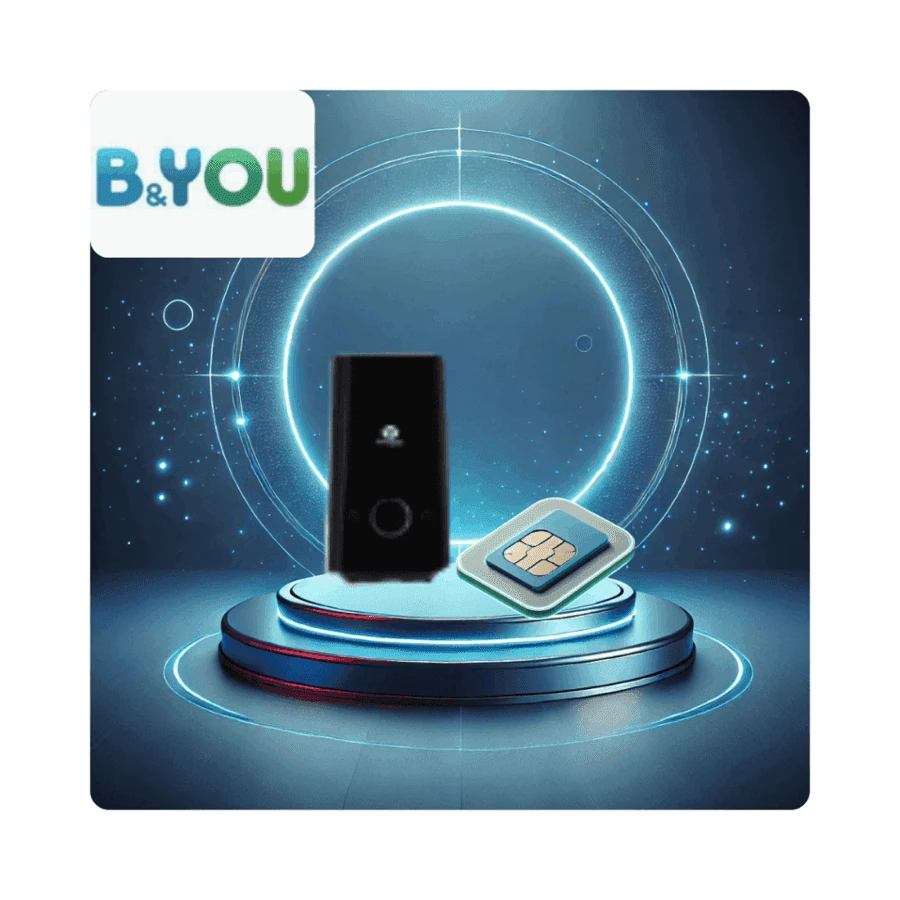 Côté mobile : Forfait B You 200 Go 5G