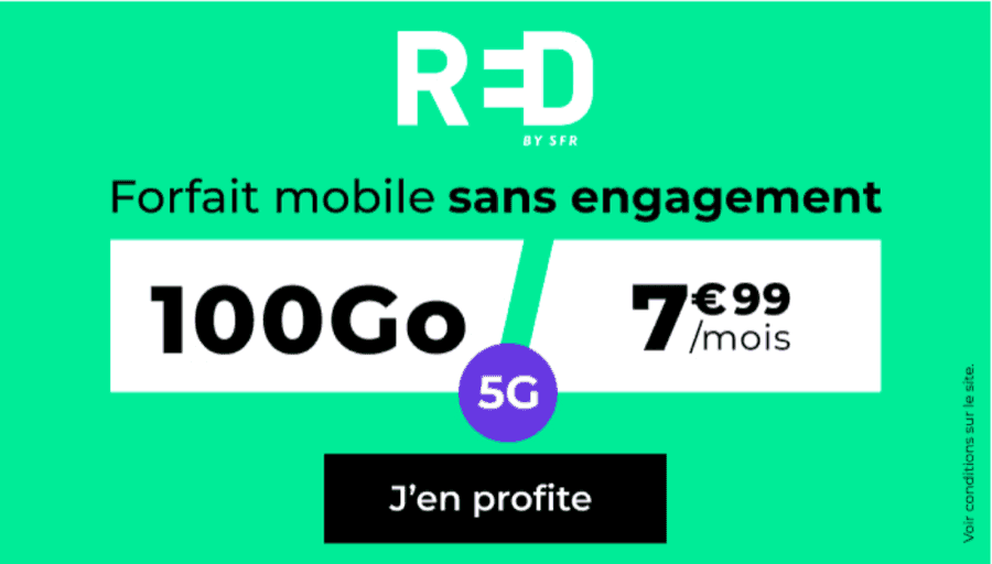 Profitez de ce forfait