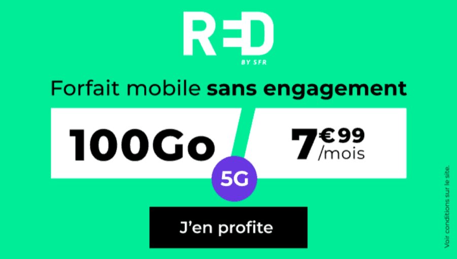 Profitez de cette offre RED