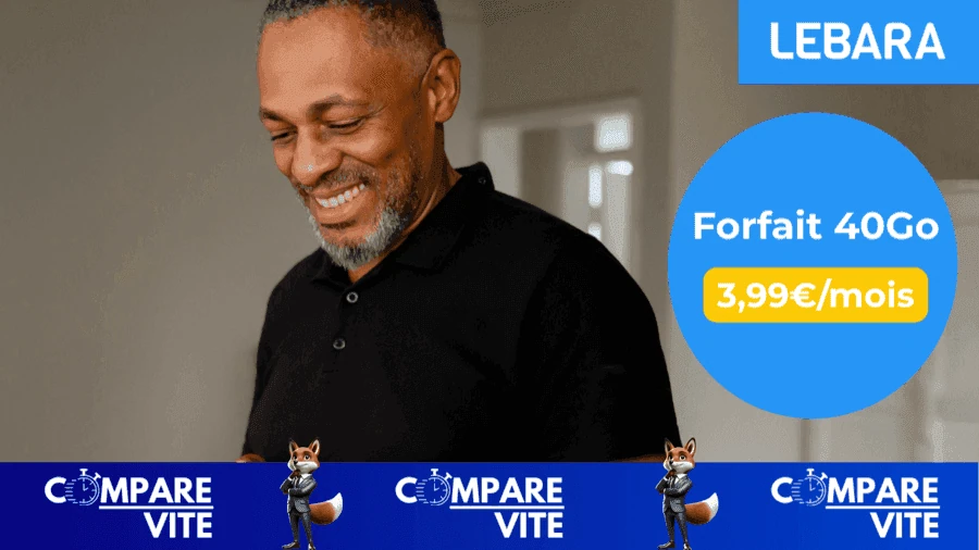 Nouvelle offre mobile Lebara : 40 Go pour seulement 3,99 €/mois !