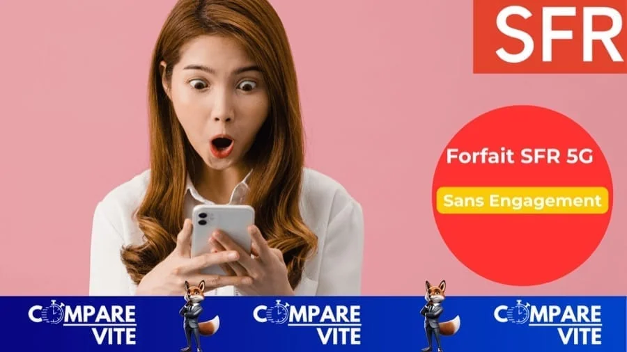 Nouveaux forfaits SFR 5G : 20 Go et 80 Go sans engagement