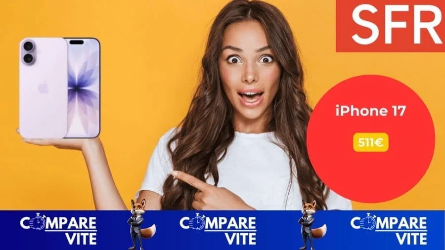iPhone 17 chez SFR : une précommande avantageuse avec forfait 5G