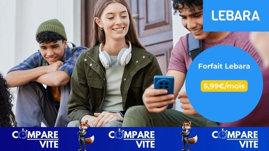 Lebara casse les prix : le forfait 40Go à seulement 5,99€/mois
