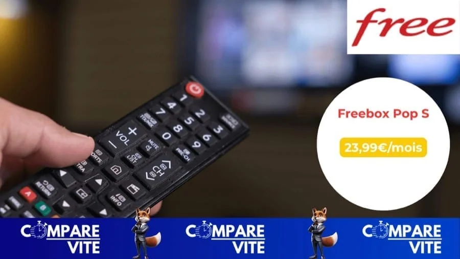 Free lance la Freebox Pop S à prix canon : 23,99€/mois avec prix garanti 5 ans