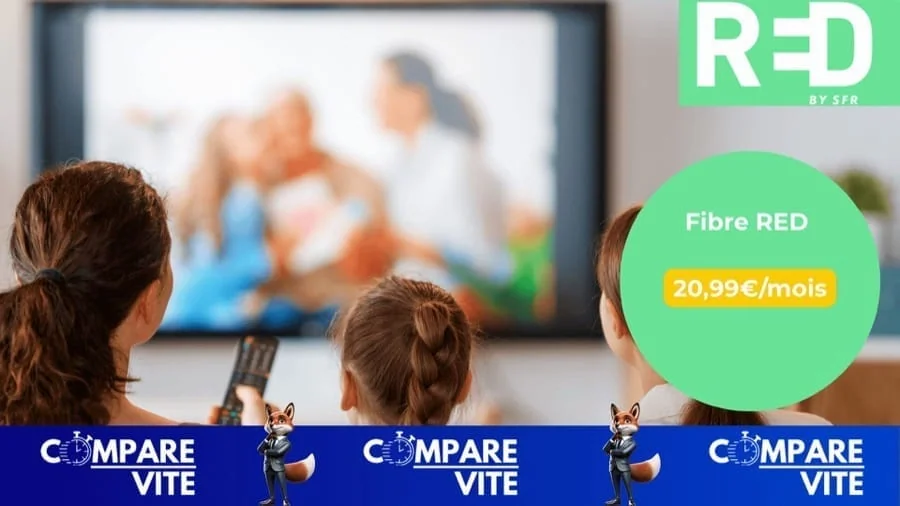 RED Fibre – L’offre Internet sans engagement à 20,99€/mois