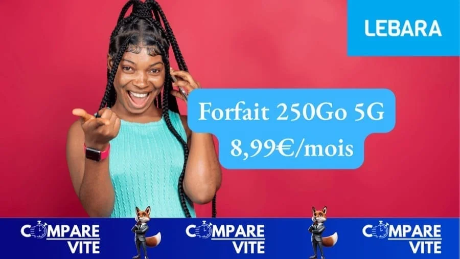 Forfaits Lebara 50 Go et 250 Go : deux offres sans engagement à prix cassé
