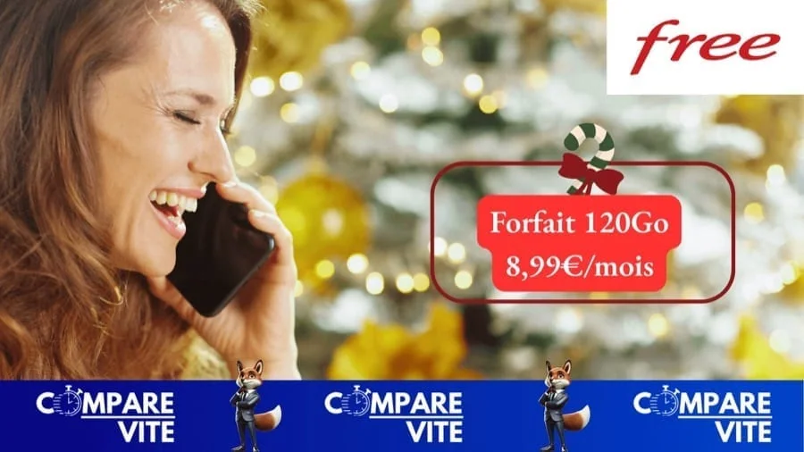 Free frappe fort : 120 Go, 5G, VPN inclus… pour moins de 9€ par mois