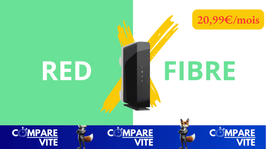 RED Fibre : l’offre fibre sans engagement qui redéfinit le rapport qualité-prix