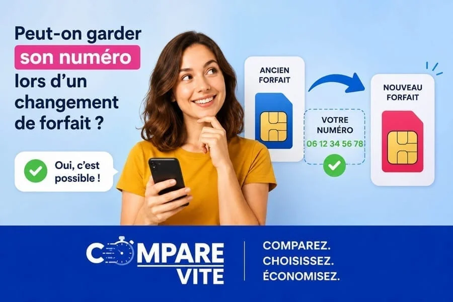 Peut-on garder son numéro lors d’un changement de forfait ?
