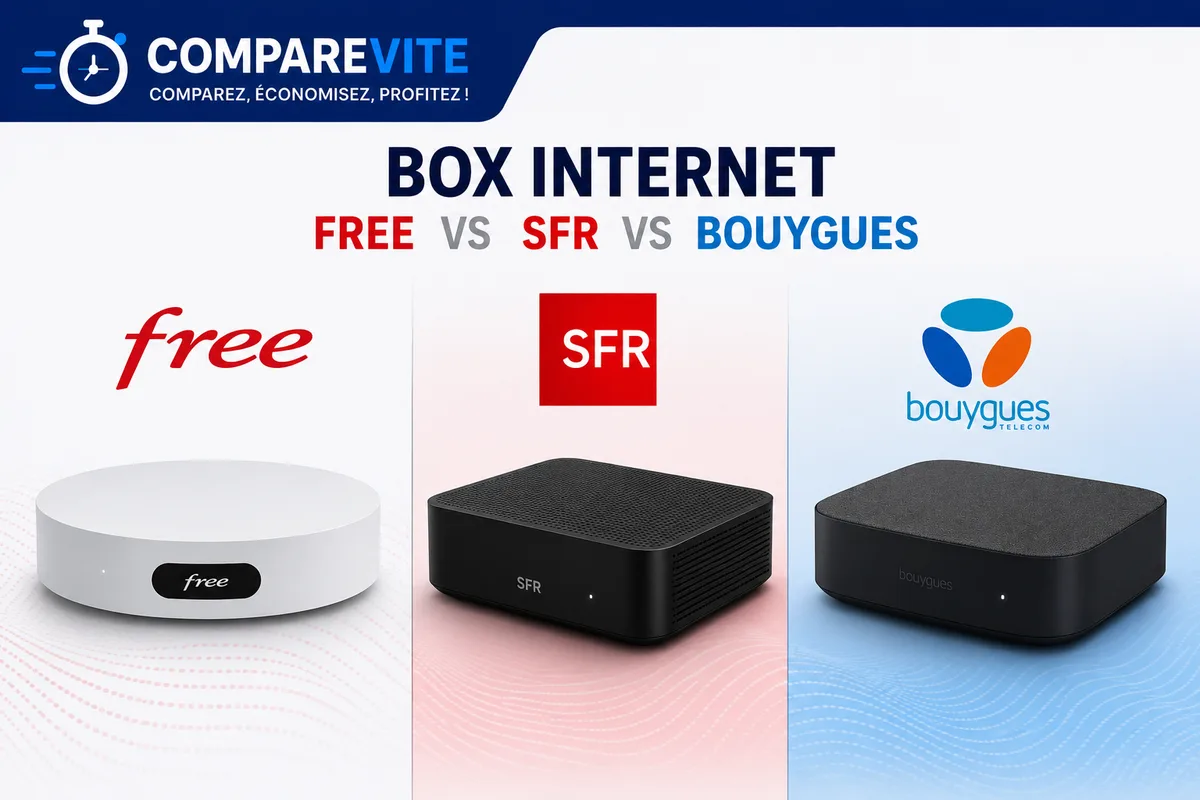 Box internet : Free vs SFR vs Bouygues, laquelle choisir ?