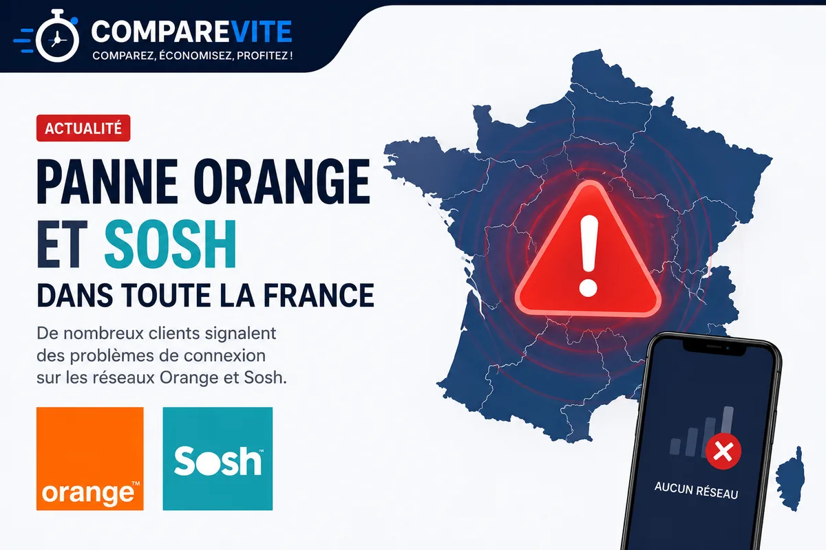Panne Orange et Sosh dans toute la France : que se passe-t-il et que faire ?