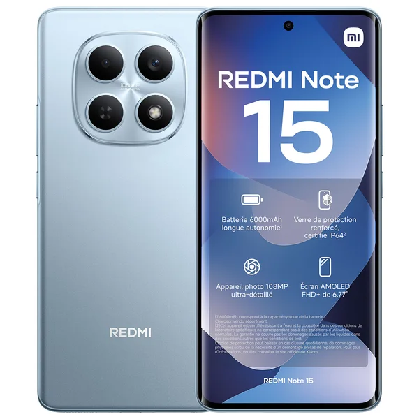 Boulanger : Redmi Note 15 256 Go 5G