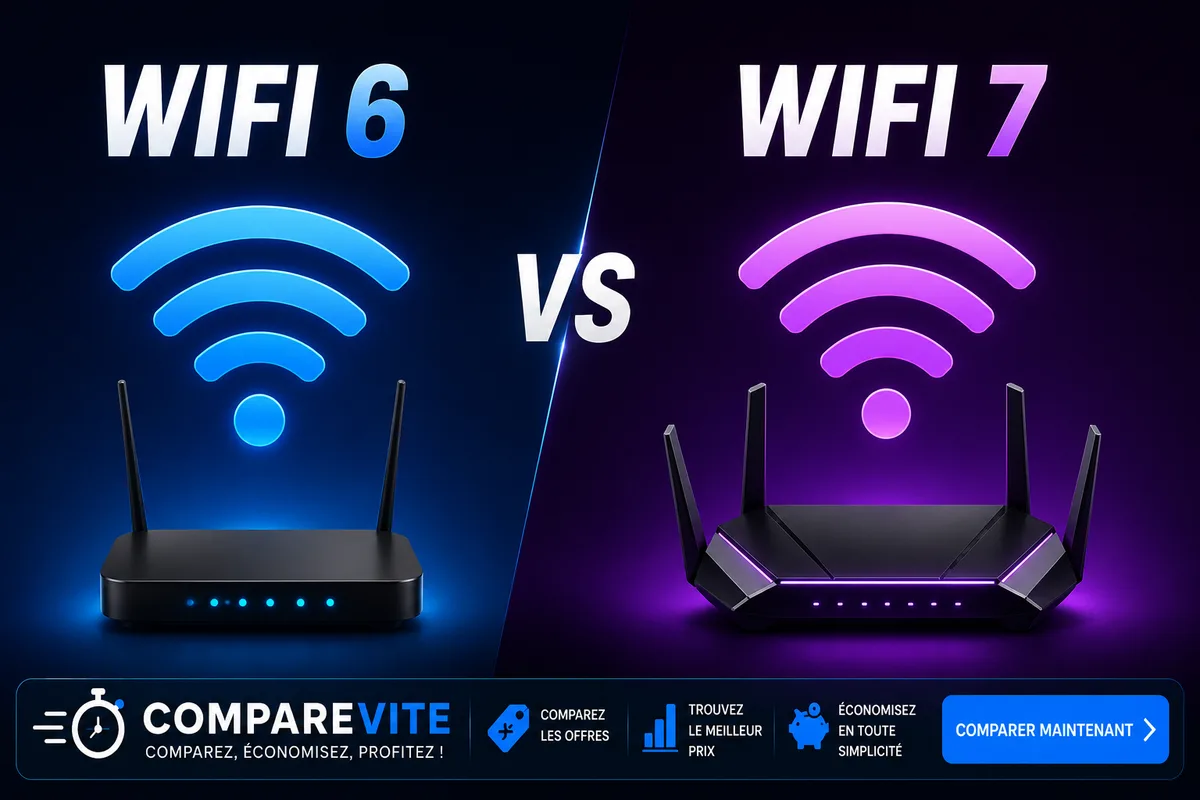 WiFi 6 vs WiFi 7 : quelles différences et faut-il changer de box ?