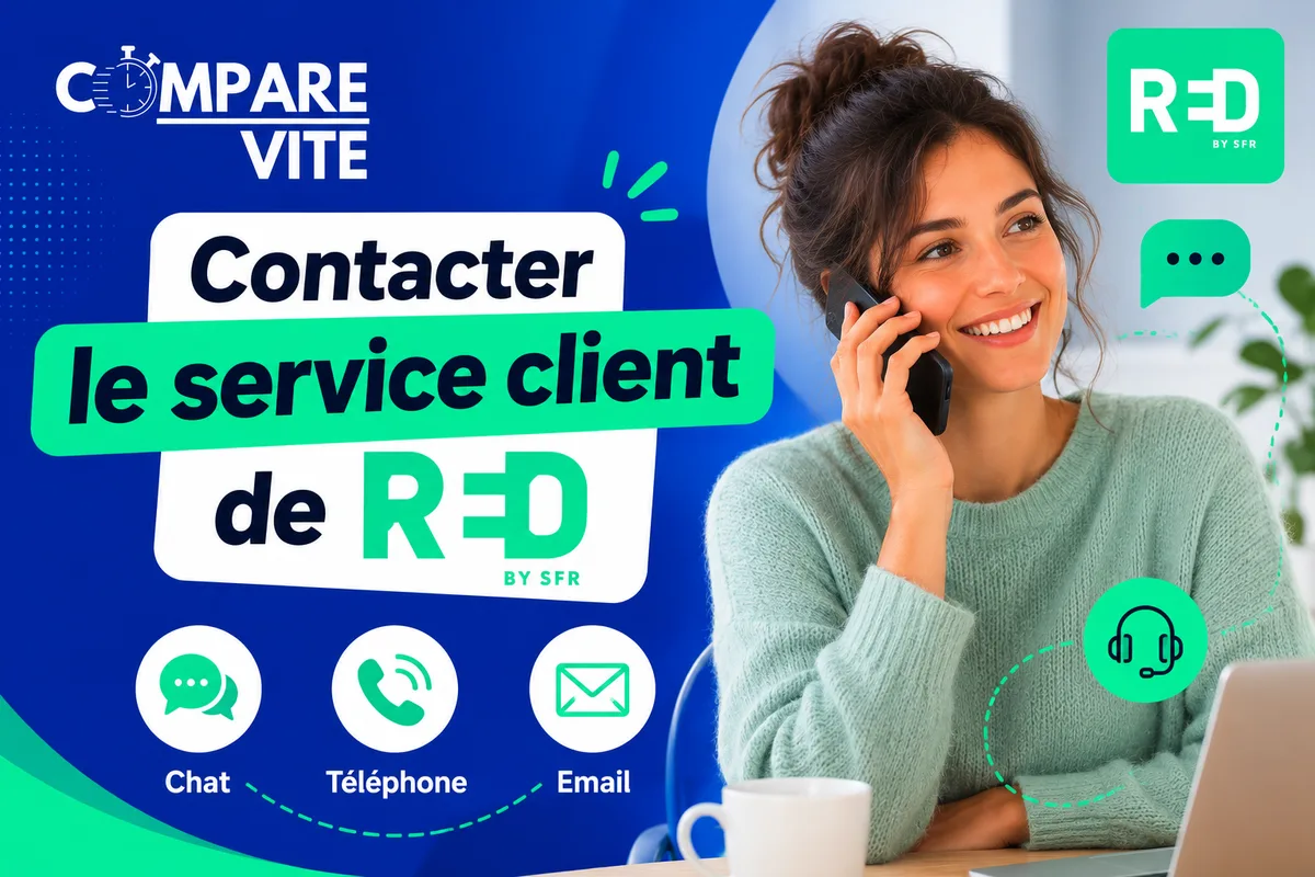 Contacter le service client RED by SFR : comment joindre un conseiller
