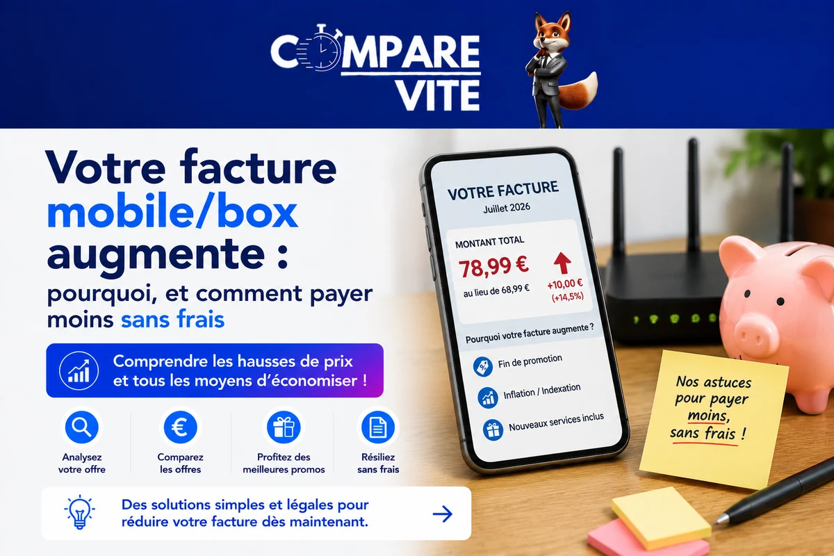 Votre facture télécom augmente : pourquoi, et comment payer moins
