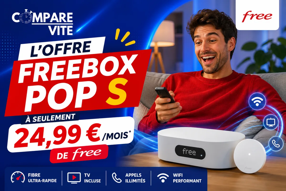 Freebox Pop S vs RED Fibre : laquelle choisir en 2026 ?
