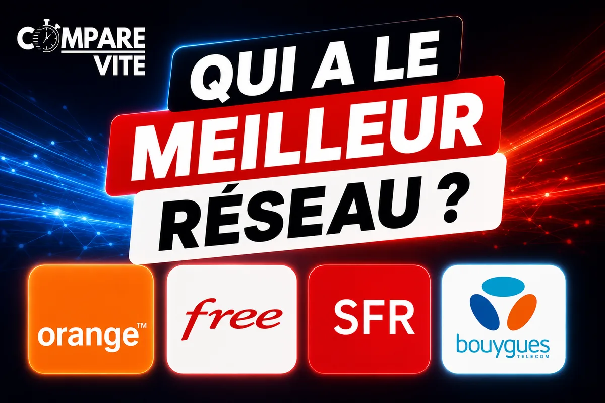 Classement du meilleur réseau mobile en 2026 : Orange, Bouygues, SFR, Free