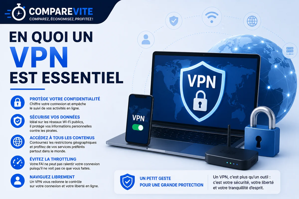 Pourquoi un VPN est essentiel en 2026