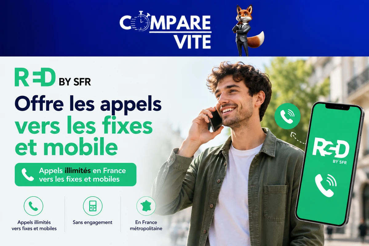 RED Fibre : les appels vers les mobiles désormais inclus