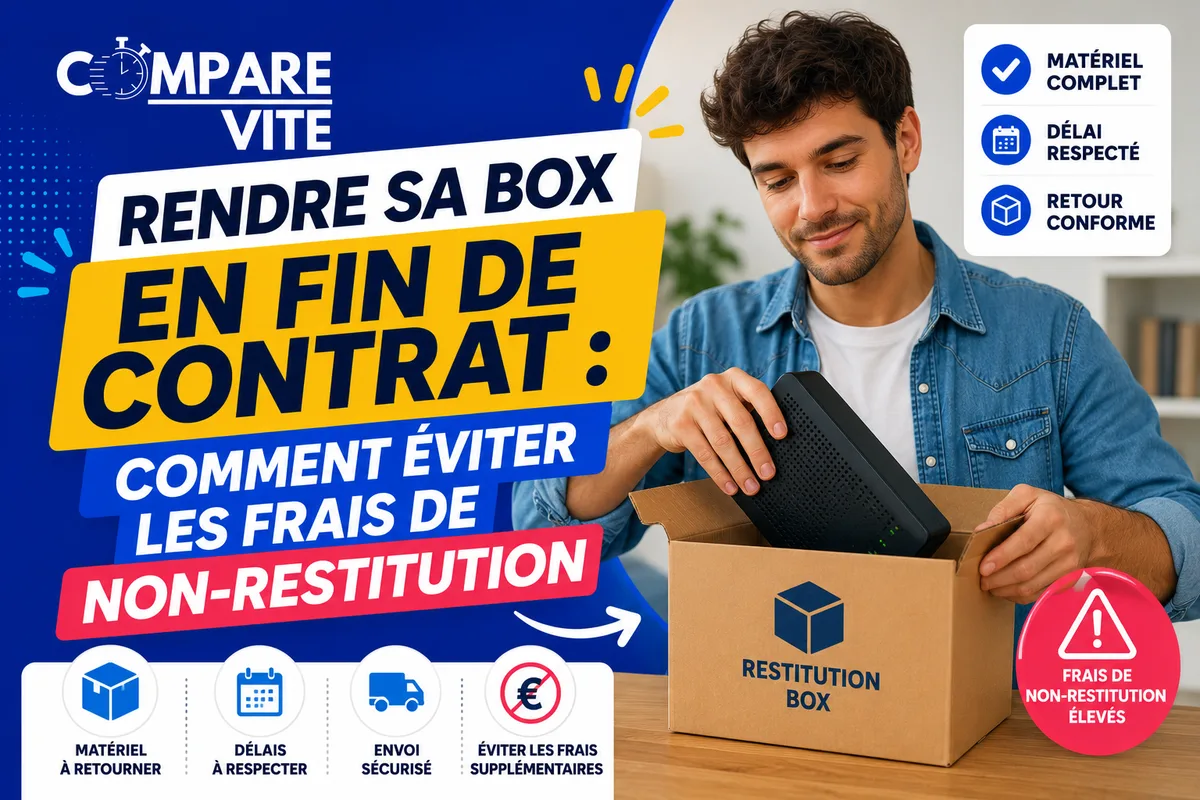 Rendre sa box en fin de contrat : comment éviter les frais de non-restitution