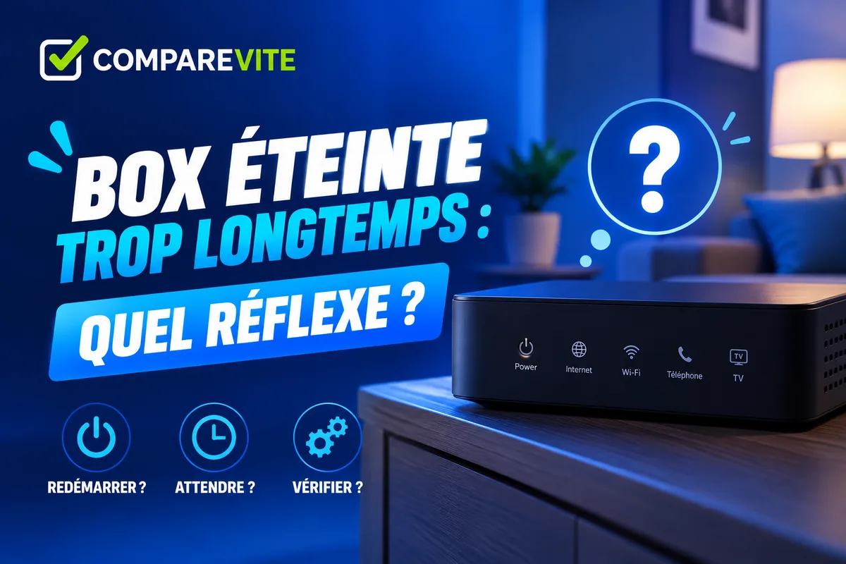 Box éteinte trop longtemps : les bons réflexes pour la reconnecter