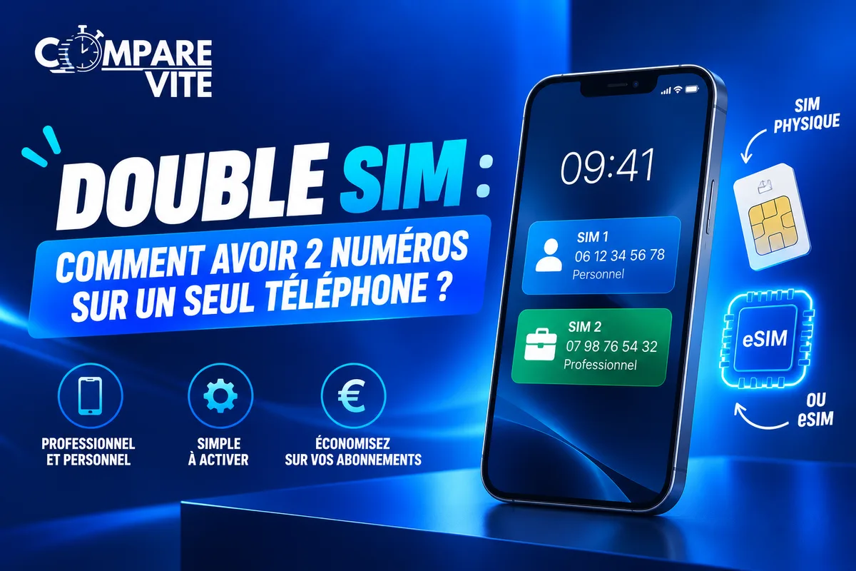 Double SIM : comment avoir 2 numéros sur un seul téléphone