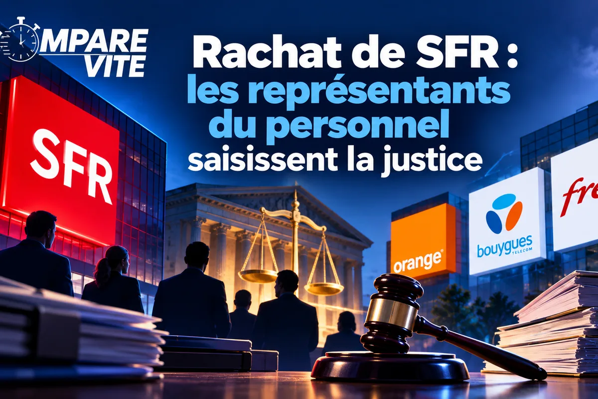 Rachat de SFR : les représentants du personnel saisissent la justice