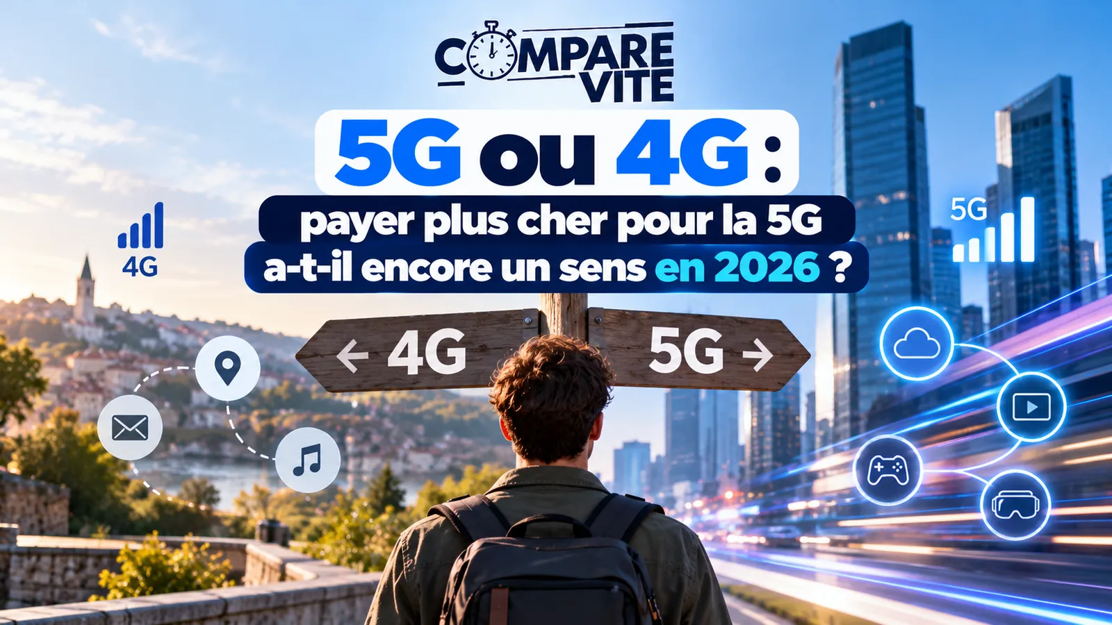 4G ou 5G : quel forfait choisir en 2026 (et faut-il payer plus) ?
