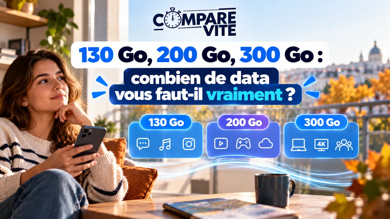 Combien de data vous faut-il : le guide par profil de consommation