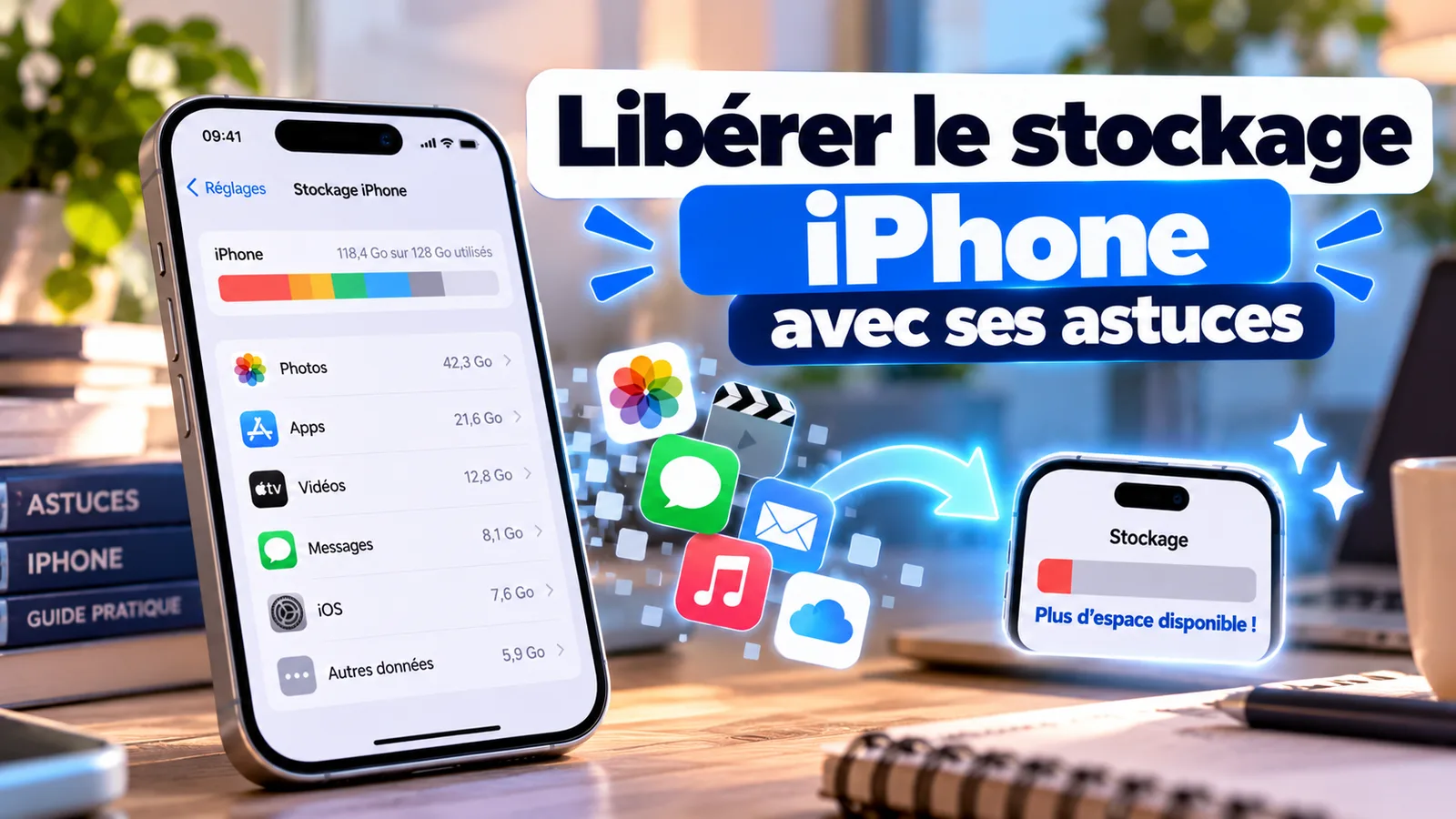 Téléphone plein ? Ces applis accumulent des Go sans que vous le sachiez (et comment les récupérer)