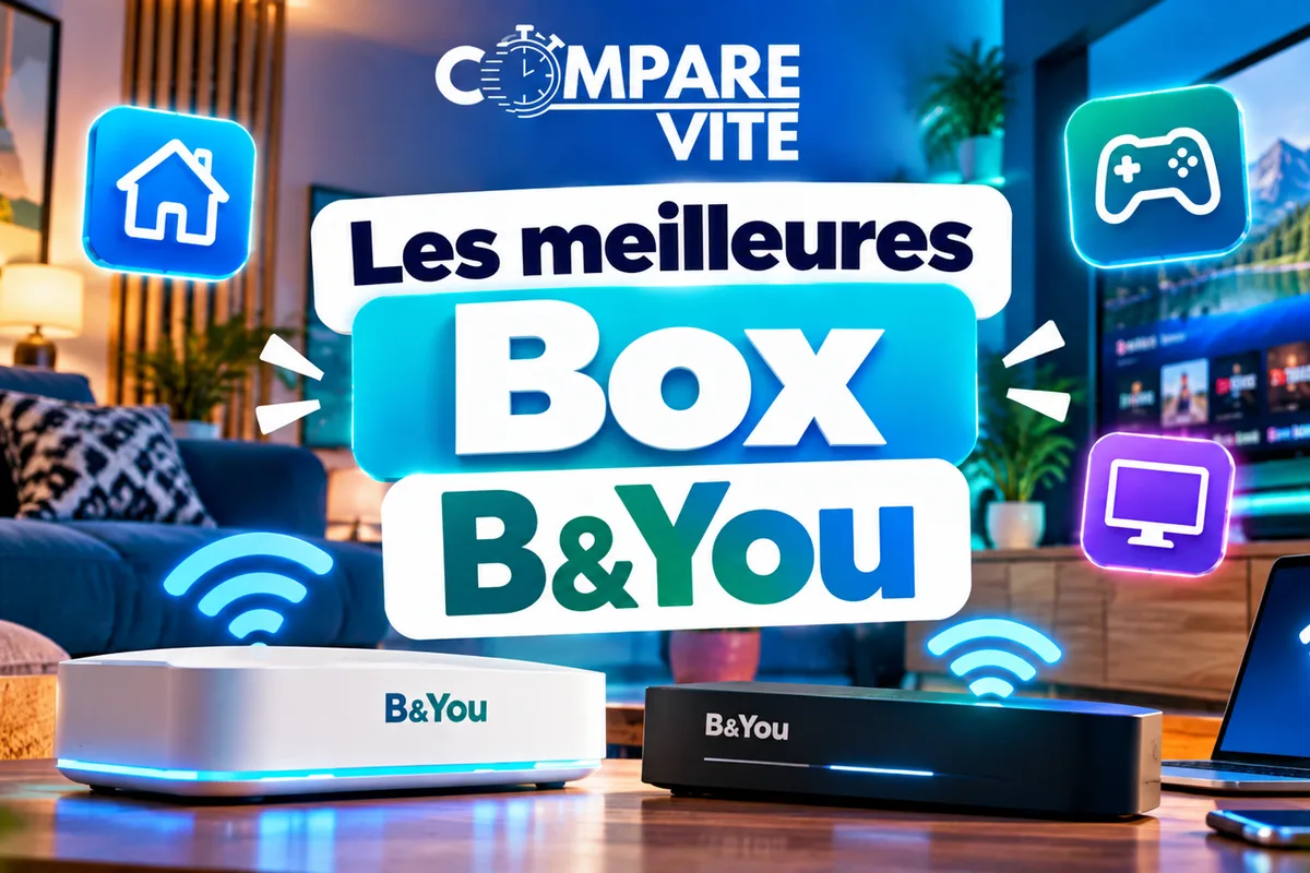 Les meilleures box B&You : la fibre sans engagement dès 24,99 €