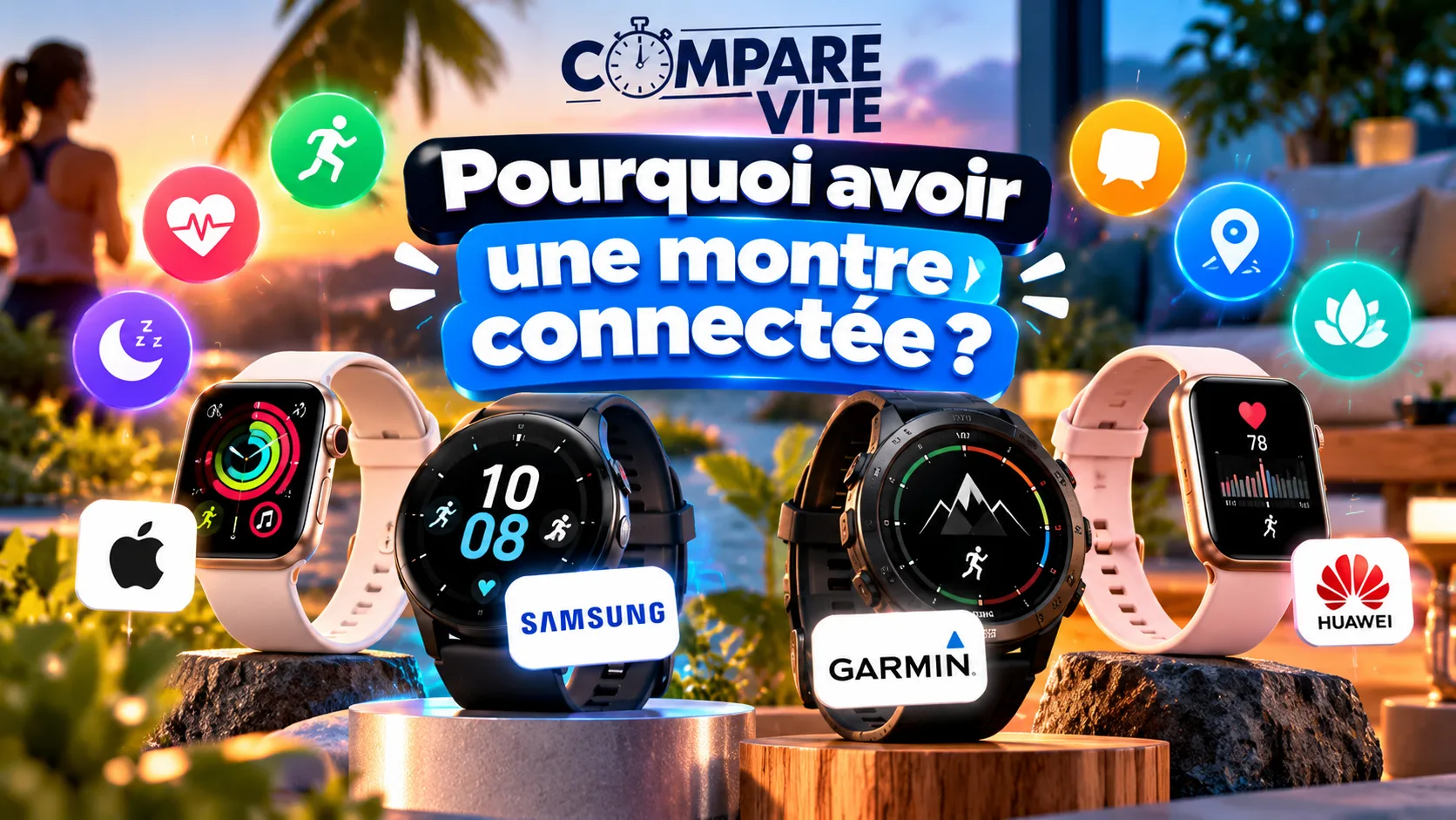 Pourquoi avoir une montre connectée ? 5 vraies raisons