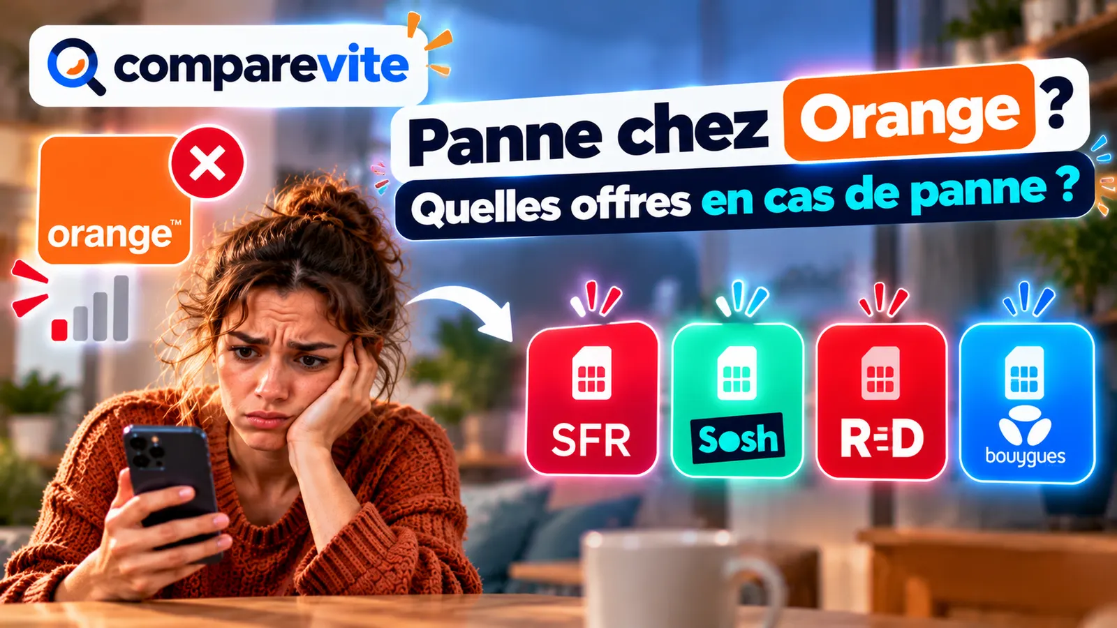 Quelles offres choisir en cas de pannes ?