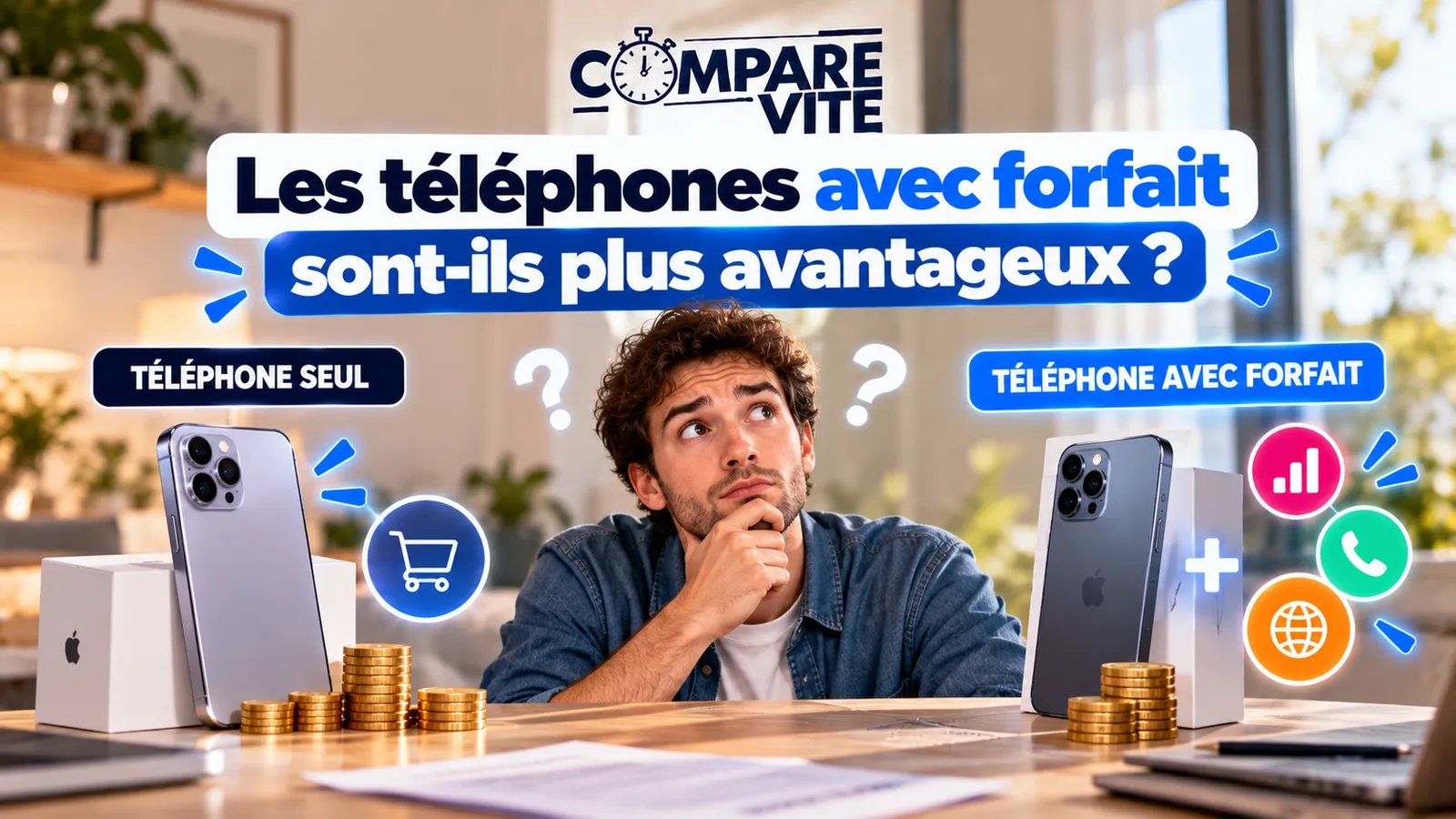 Téléphone avec forfait : est-ce vraiment plus avantageux en 2026 ?