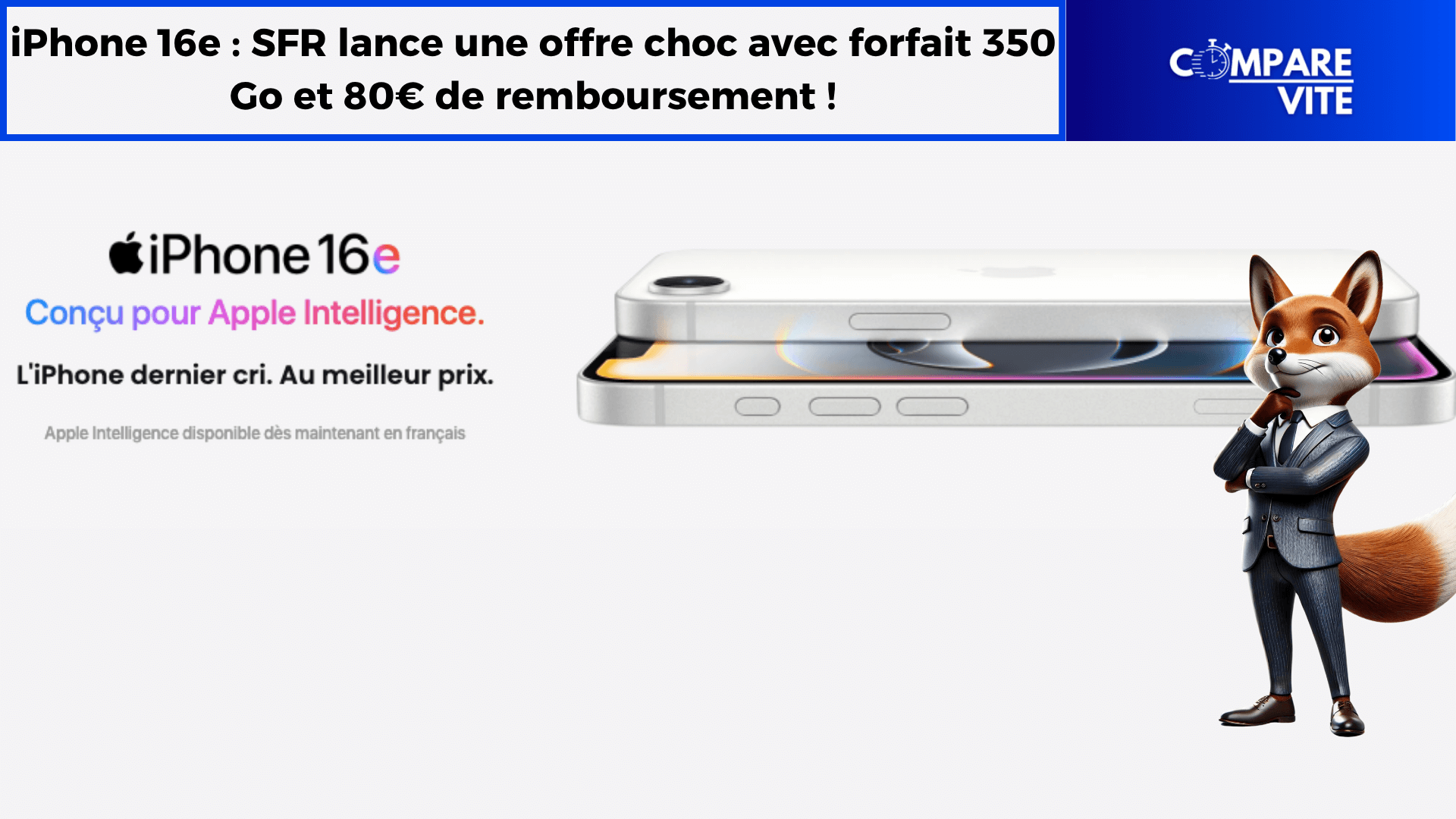 iPhone 16 en promo chez Free : une offre canon à 219€